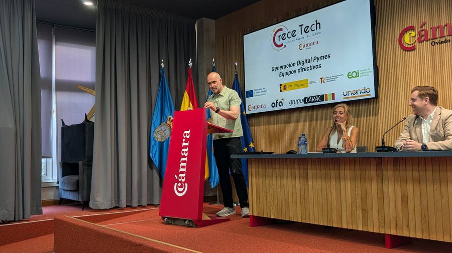 Dabo en Generación Digital Pymes, Cámara de Comercio de Oviedo
